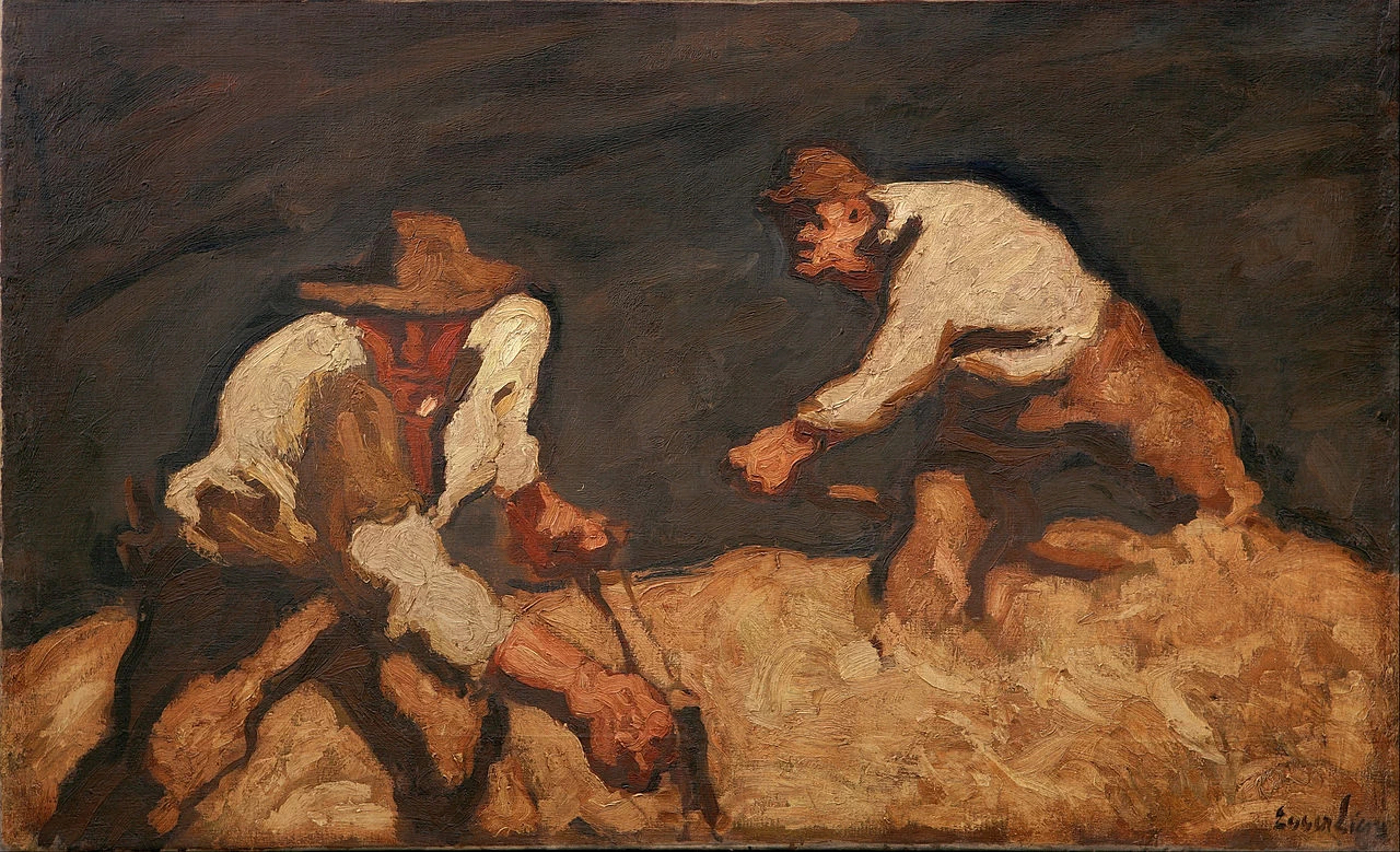 I mietitori nella tempesta - Leopold Museum, Vienna
